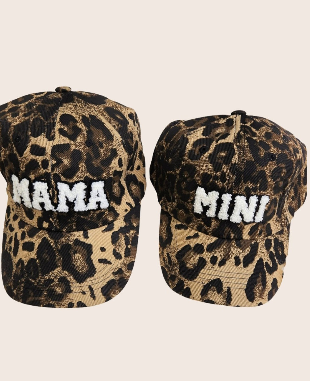 Leopard Print Mama and Mini Matching Hats by The Rustic Redbud Boutique | The Rustic Redbud Boutique