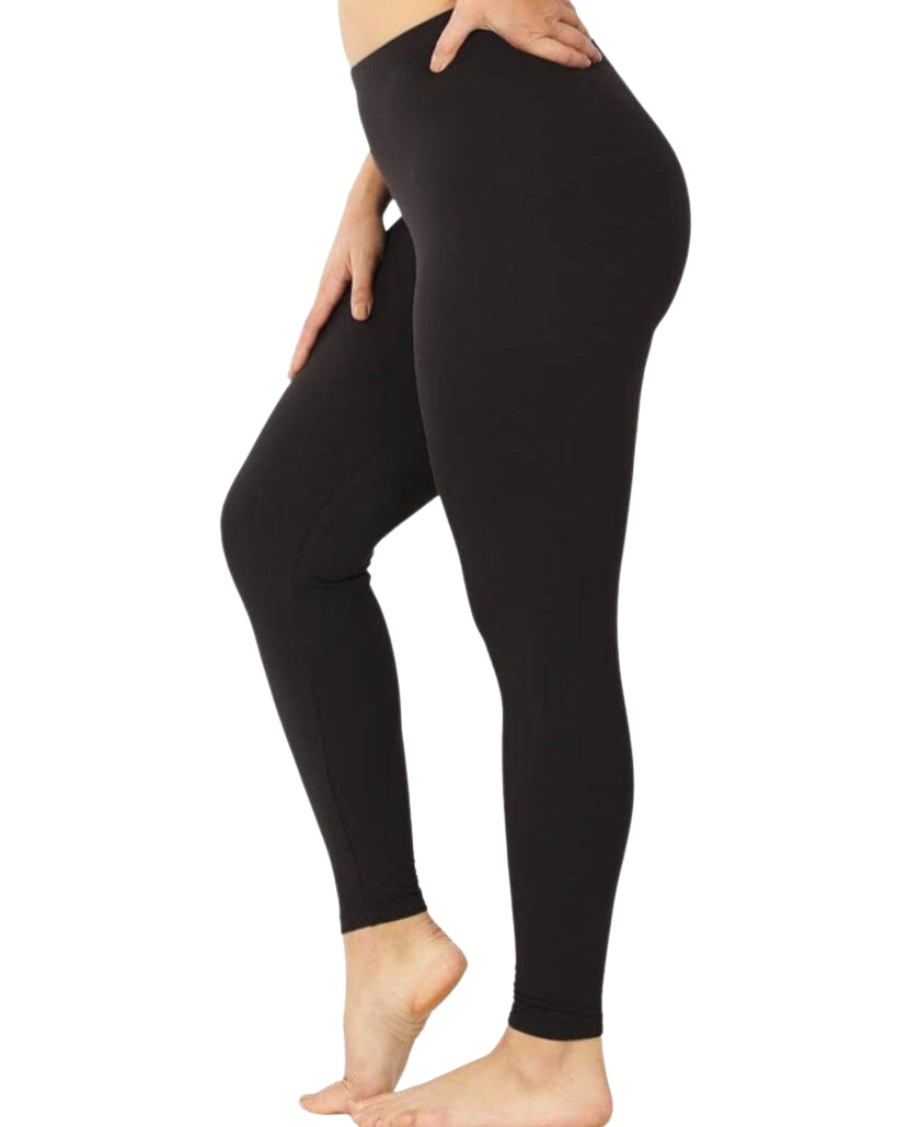 Curvy Full Length Leggings Pants by Faire | The Rustic Redbud Boutique