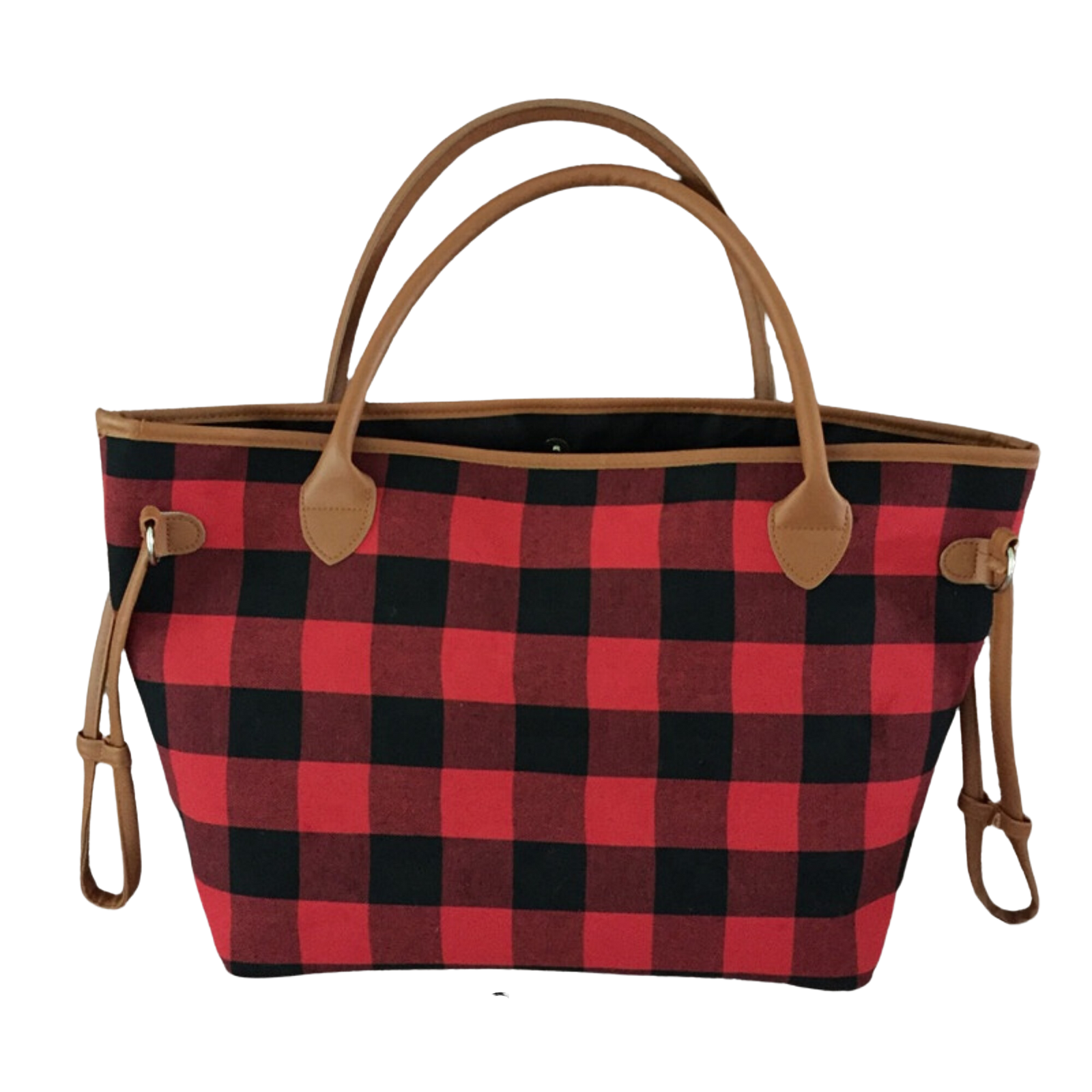 Meredith Tote Bag | Red Buffalo Plaid Tote Apparel & Accessories by The Rustic Redbud | The Rustic Redbud Boutique
