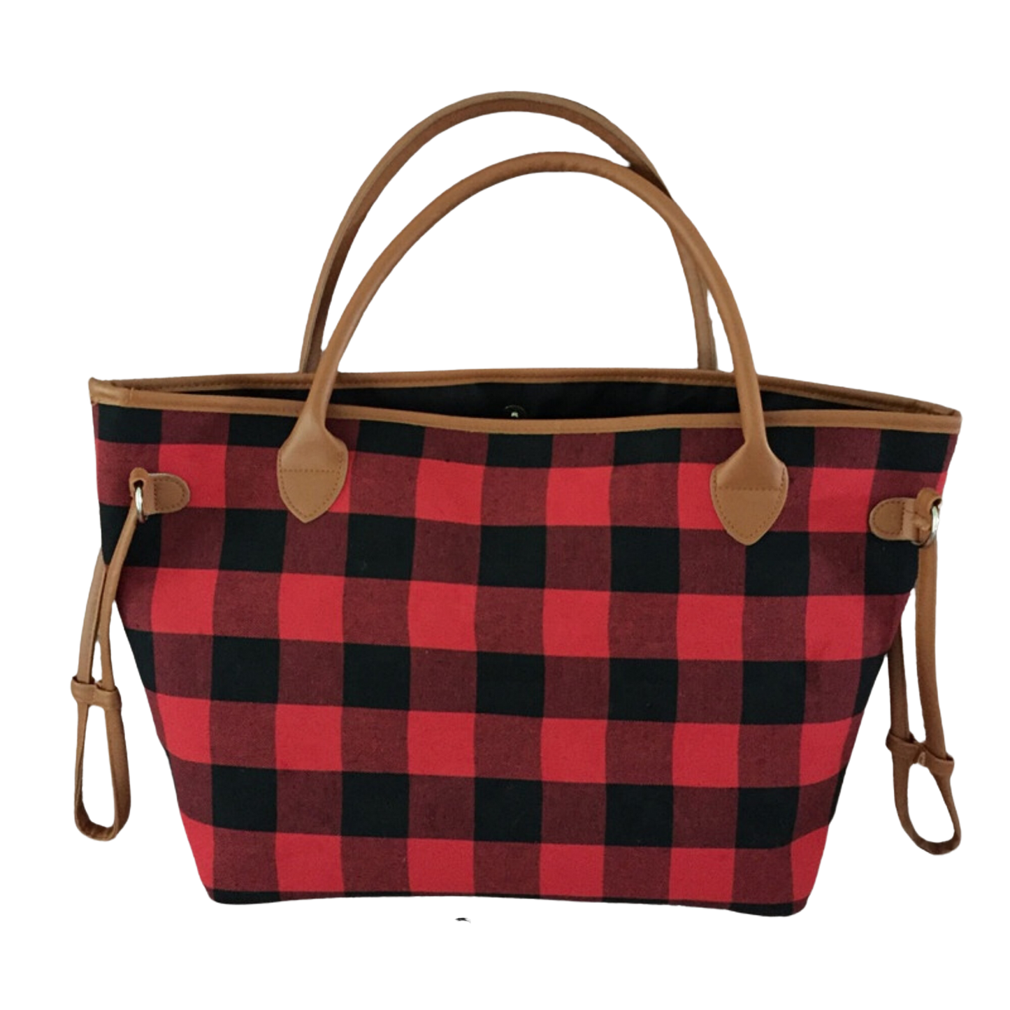 Meredith Tote Bag | Red Buffalo Plaid Tote Apparel & Accessories by The Rustic Redbud | The Rustic Redbud Boutique